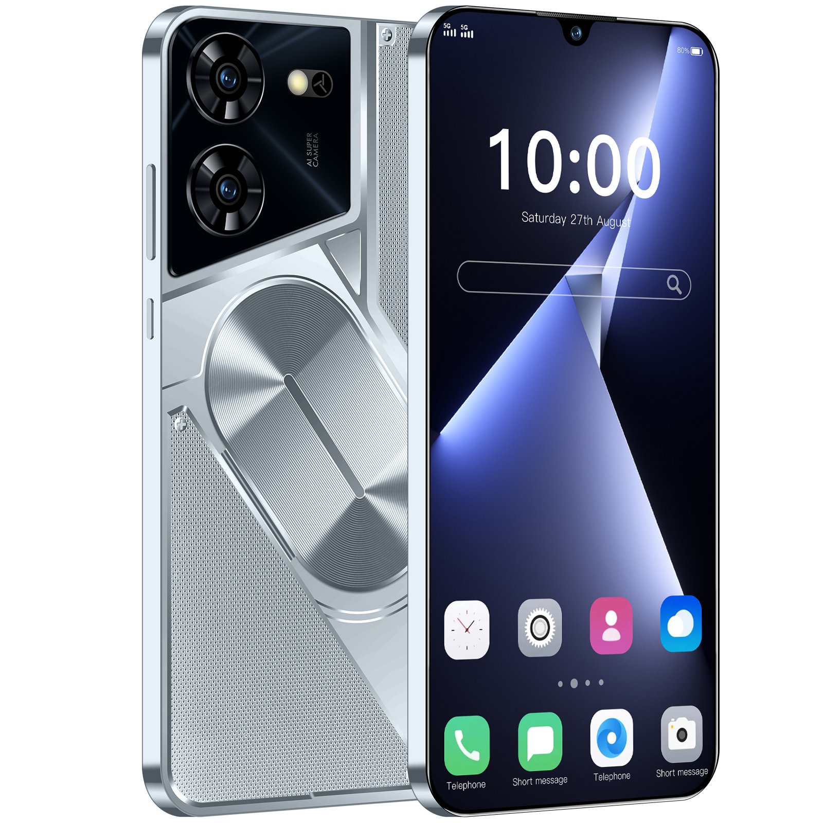 texno pova 5 pro 16+128Gb cheap mobile phone 3g Android smartphone